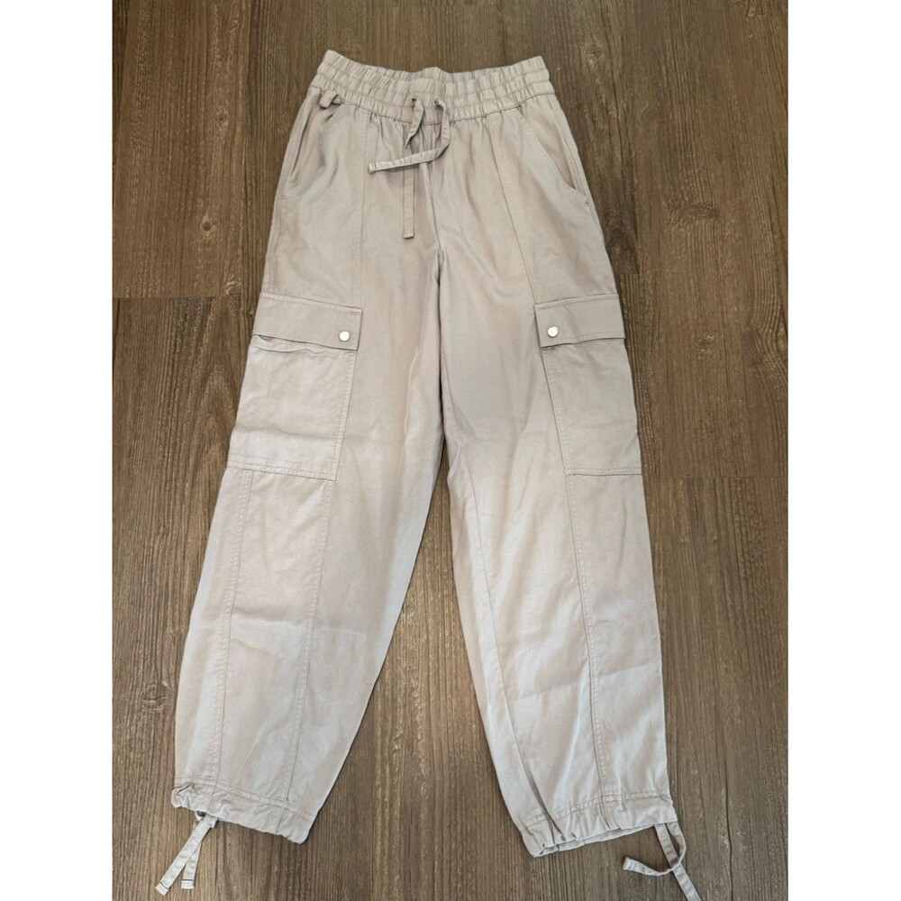Athleta Celestial High-Rise Utility Cargo Pants-Taupe